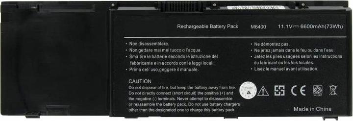 Immagine prodotto Dell Akku Precision M6400, M6500 (6600 mAh)
