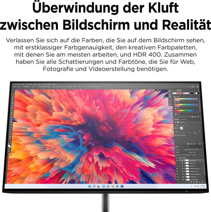 Actual product image HP Z24q G3 (2560 x 1440 pixels, 23.80")
