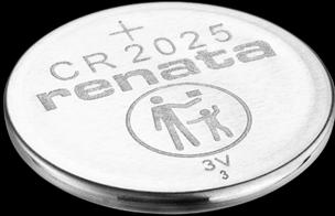 Produktbild Renata Lithium CR2025 (1 Stk., CR2025, 165 mAh)