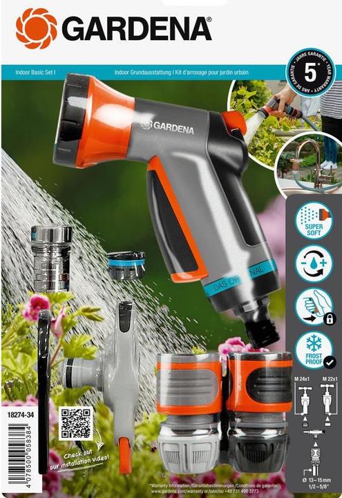 Produktbild Gardena Indoor Basic Set (Bewässerungsset)