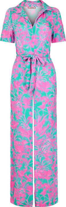 Joe Browns Collared Zip Up Tie Waist Crinkle Jumpsuit