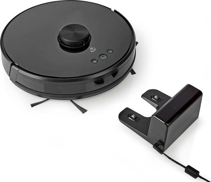Image du produit Nedis WIFIVCL001CBK- Robotický Vysavač | Laserová navigace | Wi-Fi | Kapacita Sběrné Nádrže : 0.6 l (Robot d'aspiration et de nettoyage)