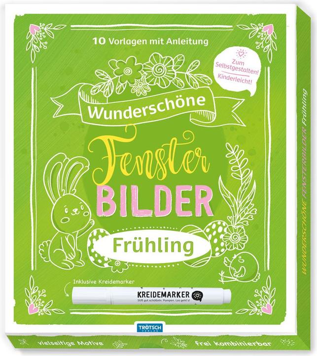 Fensterbilder Frühling zum Selbstgestalten