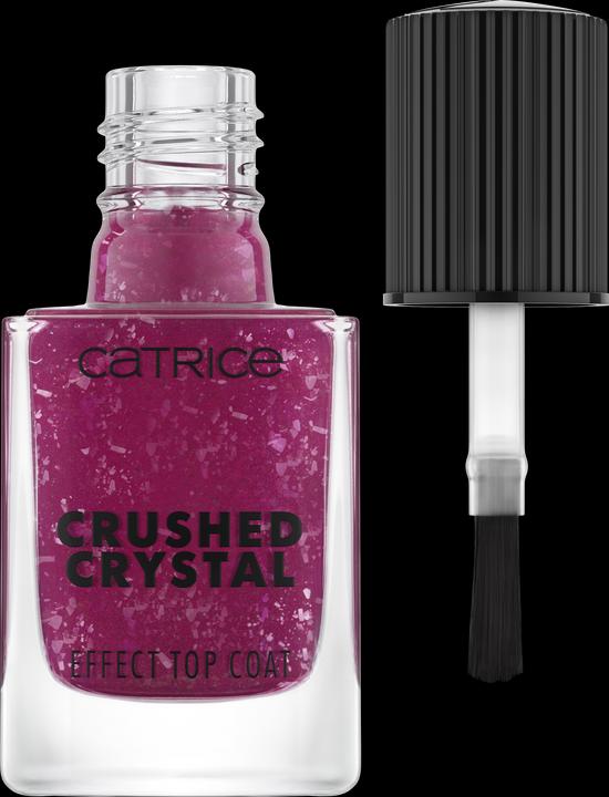 Immagine prodotto Catrice Crushed Crystal Effect Smalto Unghie Top Coat (010 Aura di ametista, Topcoat)