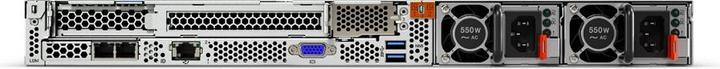 Actual product image Lenovo DCG ThinkSystem SR630 Intel Xeon Gold 5118 12C 2.3GHz 128GB 750W (Intel Xeon Gold 5118, 128 GB, Rack Server)
