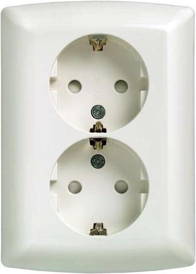 Produktbild Siemens Schuko-Doppelsteckdose