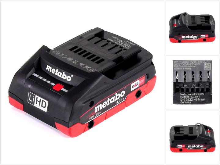 Metabo Akkupack LiHD (18 V)