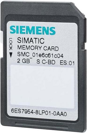 Image du produit Siemens SIMATIC S7 Memory Card pour S7-1x00 CPU 3 3V Flash 256 MByte (2 Go, microSD)