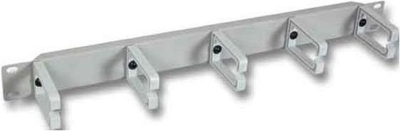 Actual product image EFB Elektronik Cable management panel with 5 cable management brackets