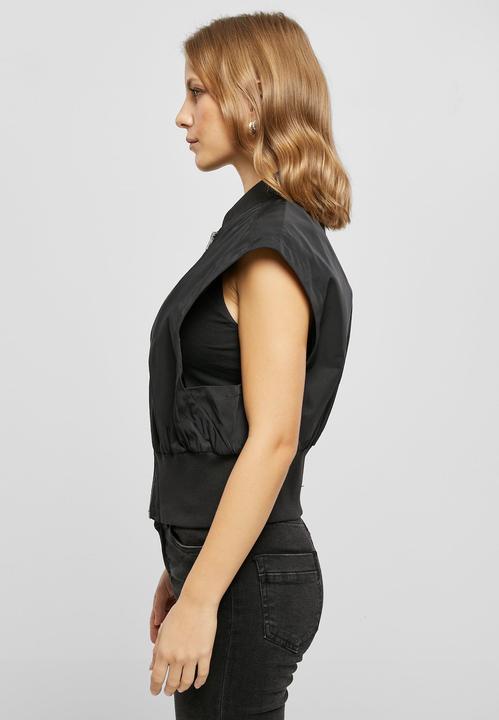 Actual product image Urban Classics Ladies Recycled Short Bomber Vest (4XL)