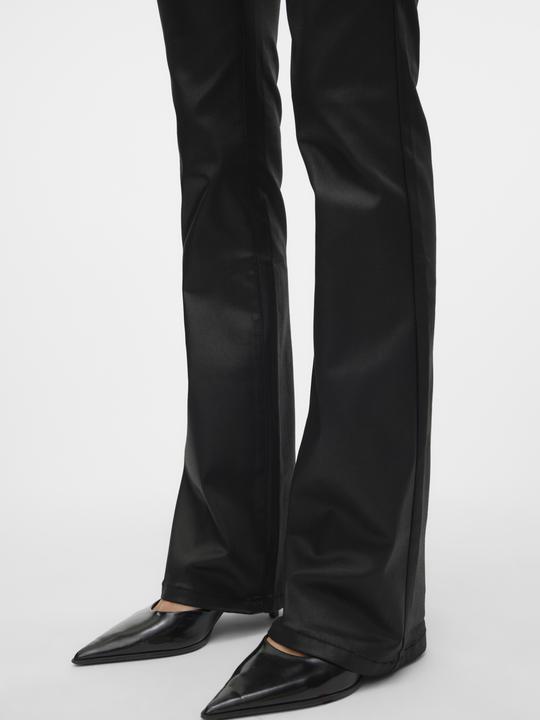 Actual product image Vero Moda Vmflash Mr Flared Coated Pants Noos (L)