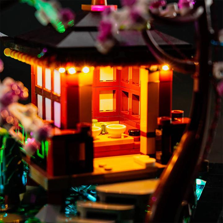 Image du produit BrickBling Set de lumière LED pour LEGO Jardin du Silence (10315) incl. télécommande