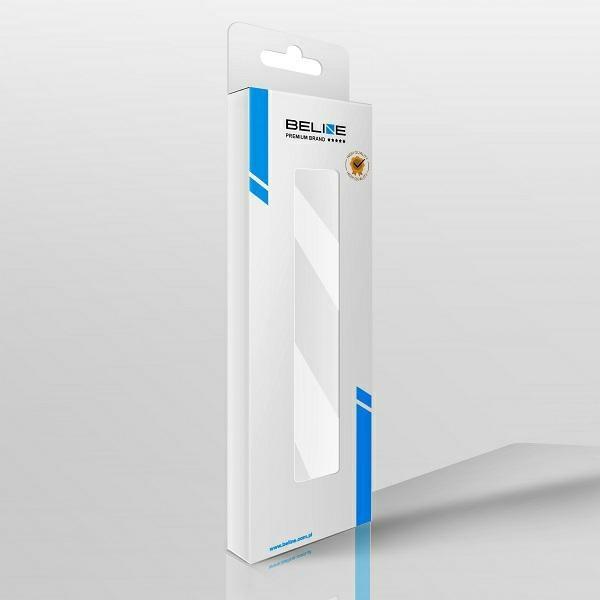 Beline pasek Watch 20mm Double Color Silicone biało-niebieski white/blue box