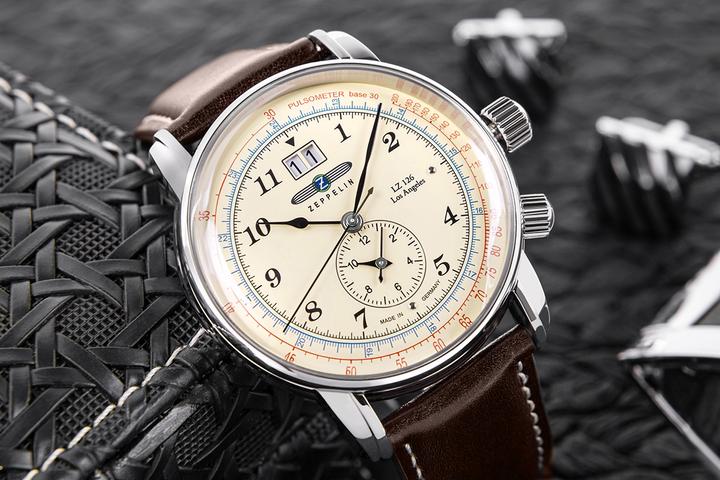 Immagine prodotto Zeppelin Los Angeles (Cronografo, Orologio da polso analogico, 43 mm)