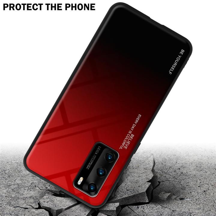 Immagine prodotto Cadorabo Copertura in vetro TPU 2 colori (Huawei P40)