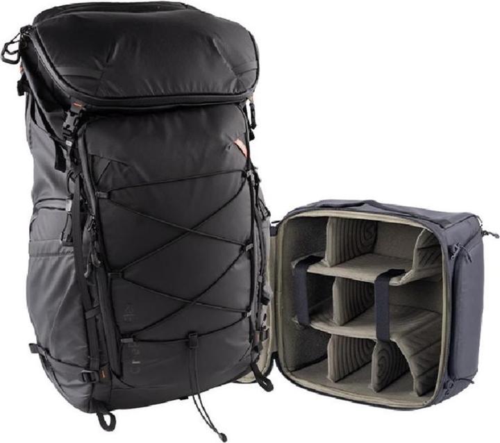Produktbild Pgytech OnePro Flex Backpack 50Lï¼Space Blackï¼+ Camera Insert M (Fotorucksack, 50 l)