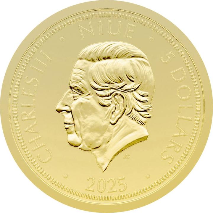 Produktbild Czech Mint Gold Tschechischer Löwe 1/25 oz - 2025 (999.90, 2025)