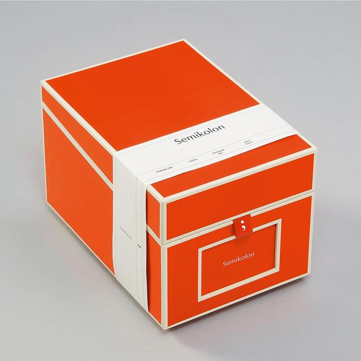 Image du produit Semikolon Boîte à photos Orange (9 x 13 cm, 10 x 15 cm)