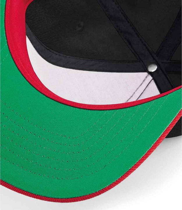 Actual product image Beechfield Original Flat Peak Snapback Cap (One size)