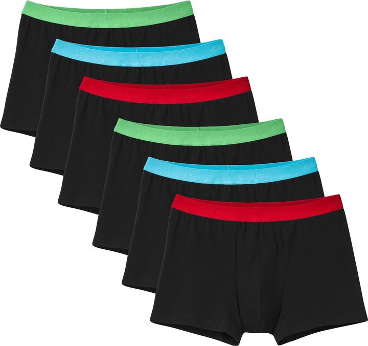 Calida Boxershort Casual Figurbetont New Boxer Natural Benefit 3P (M, 6er Pack)