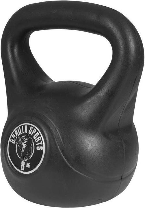 Actual product image Gorilla Sports Kettlebell Cement (1 x 8 kg)
