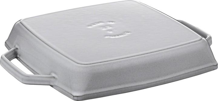 Actual product image Staub Grill pan with 2 handles (Grill pan, Cast iron)