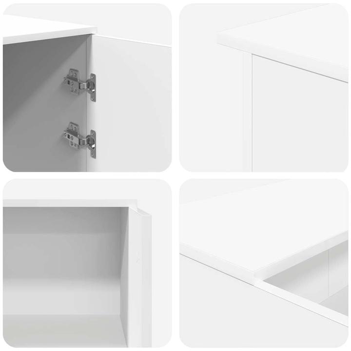 Produktbild VidaXL Empfangstheke Weiss 180x50x103,5 cm Holzwerkstoff Empfangstresen