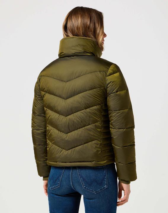 Actual product image Wrangler Quilted jacket Short Puffer Jacket (XS)