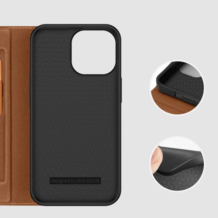 Actual product image Dux Ducis Skin X2 Series Bookcover (Apple iPhone 14 Pro Max)