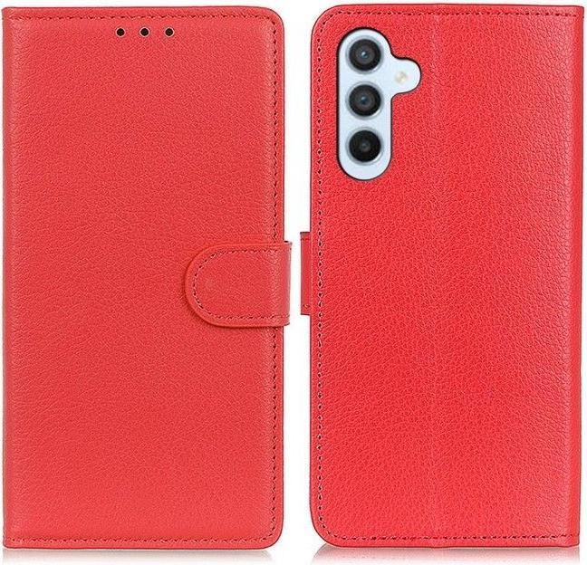 Produktbild MU Classic Litchi Leder Bookcover Series (Samsung Galaxy S25+, Samsung Galaxy S24+)