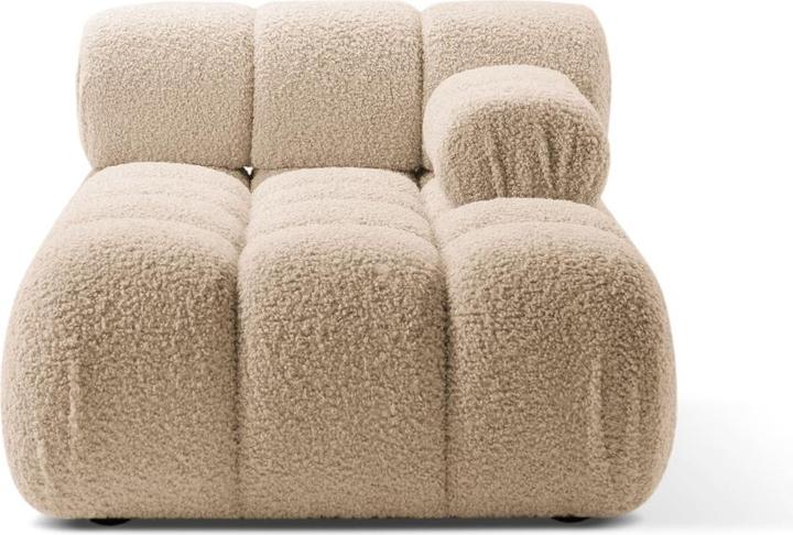 Immagine prodotto Micadoni Chaise Longue destra in velluto, "Bellis", 1 posto, 155x94x70 Realizzata in Europa (Lettino)