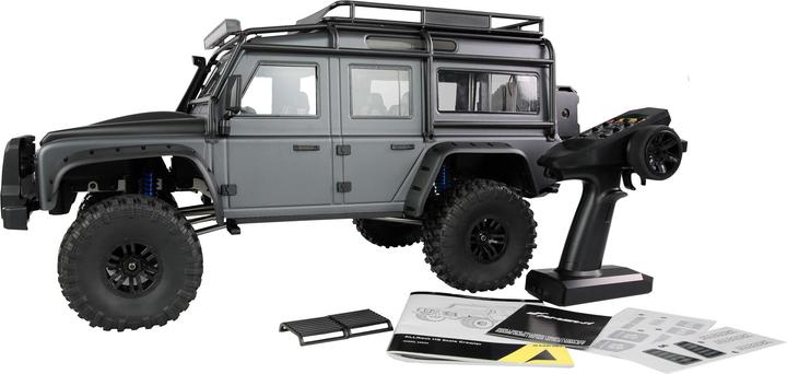 Image du produit Amewi ALLRock H8 Scale Crawler brushless 1:8 ARTR grau (RTR Prêt à fonctionner)