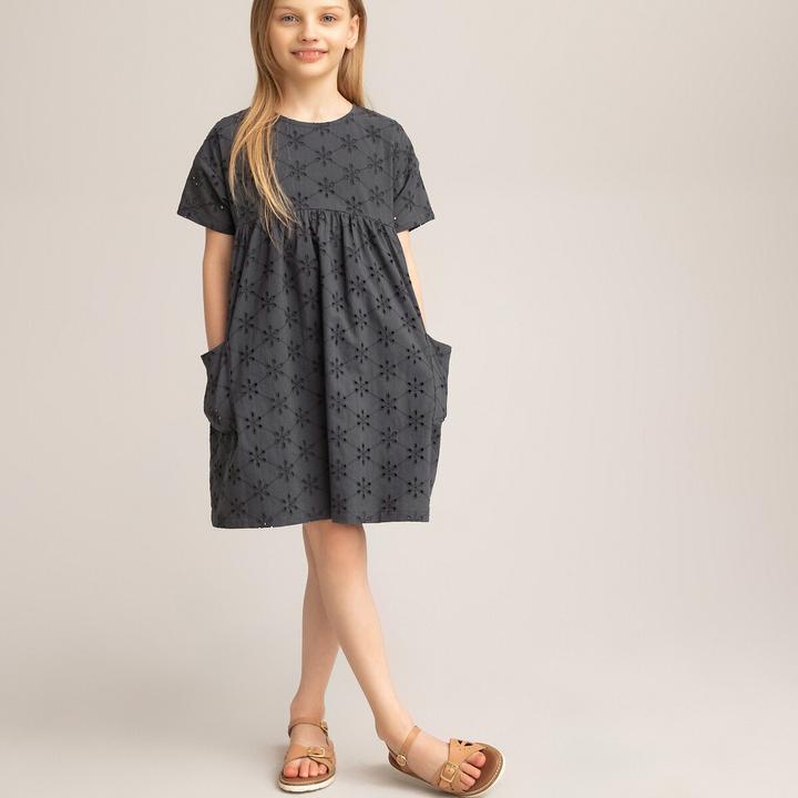 Image du produit La Redoute Collections Robe avec broderie ajourée
