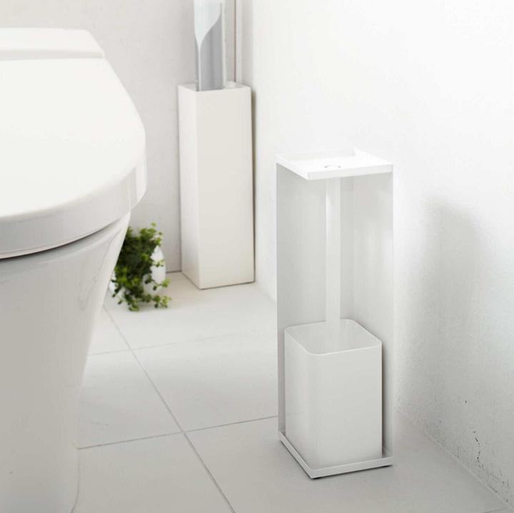 Actual product image Yamazaki Schmaler Toilettenpapierhalter TOWER