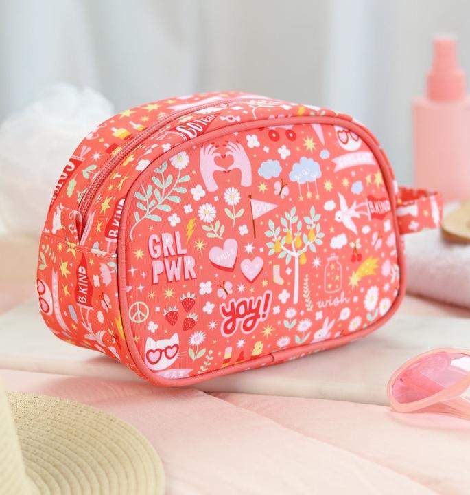 Actual product image A Little Lovely Company Fun toiletry bag