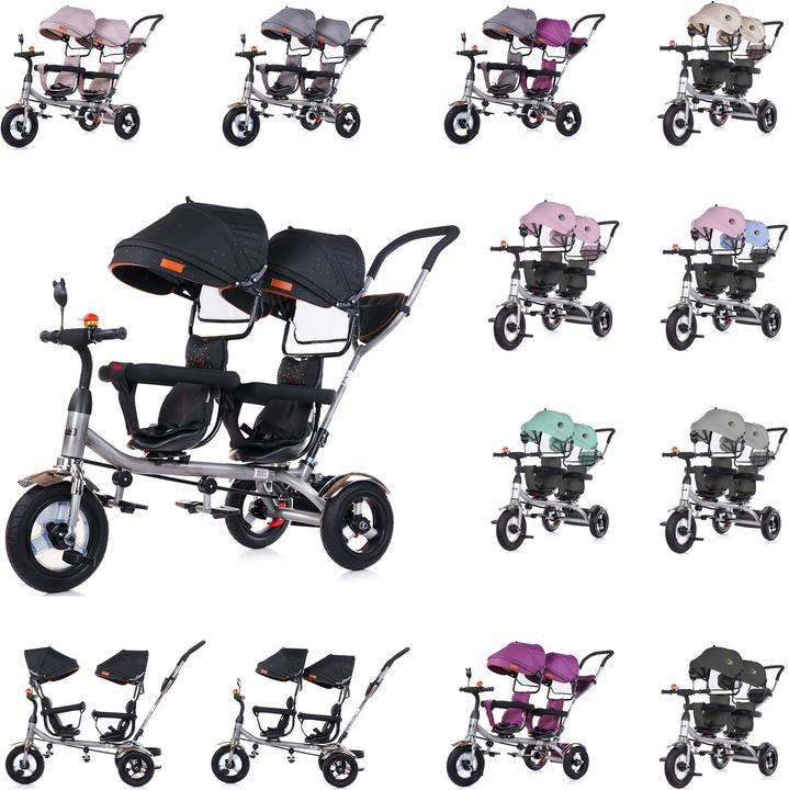 Image du produit Chipolino Tricycle 2Play pour jumeaux
