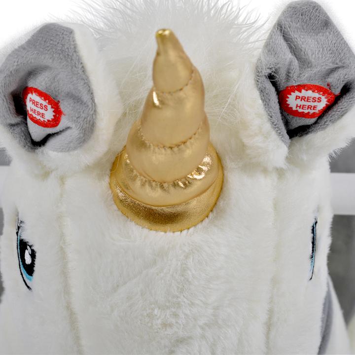 Produktbild Moni Plüsch Einhorn Schaukeltier Moon