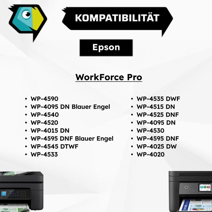 Produktbild Inkadoo Druckerpatronen kompatibel zu Epson C13T70124010 / T7012 Tintenpatrone