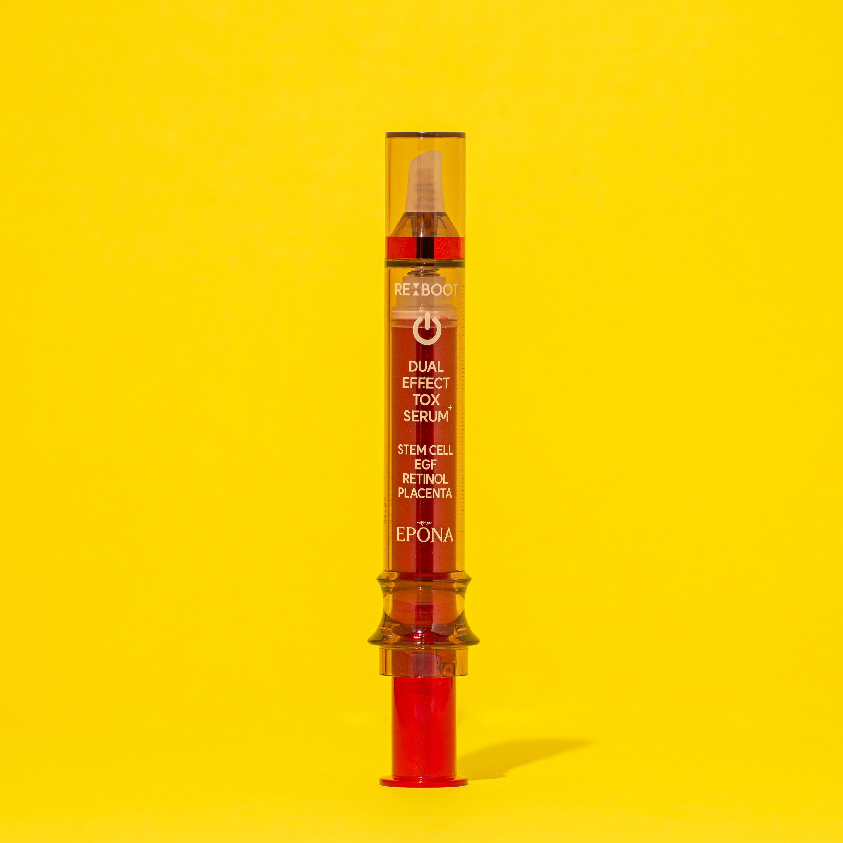 エポナ REBOOT DUAL EFFECT TOX SERUM 2本 EPONA Reboot Dual Effect Serum Tox Shot - K-Beauty In House