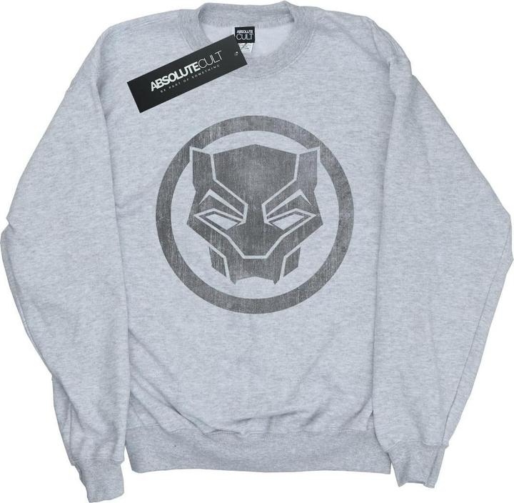 Black Panther Distressed Icon Sweatshirt Jungen