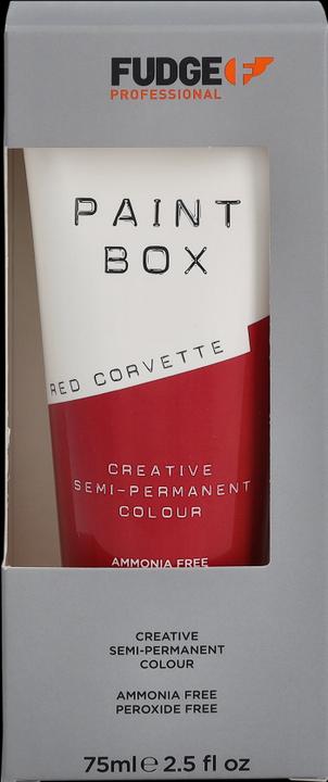 Actual product image Fudge Paintbox Creative Semi Permanent Colour - Permanent Colour 75 Ml Red Corvette