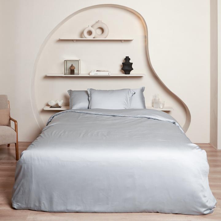 Produktbild Coco & Cici Tencel Bettbezug + Kissenbezug (Bettwäsche Set, 200 x 220 cm, 60 x 70 cm)