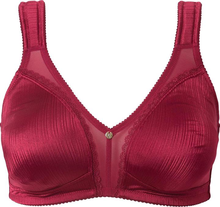 Produktbild Ulla Popken Minimizer-BH, Satin, Spitze, ohne Bügel, Cup C - F (85 E)