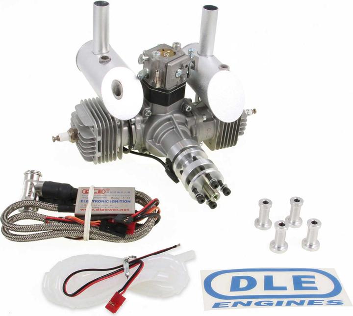 Actual product image DLE Engine dle 40 2-cylinder petrol engine "original.