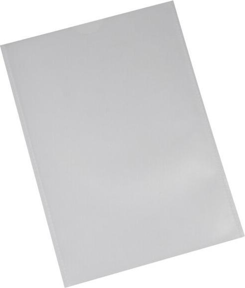 Actual product image Büroring Ausweishülle, DIN A5, genarbt, transparent, PP-Folie, 120 my, 100 Hüllen (A5, 100 x)