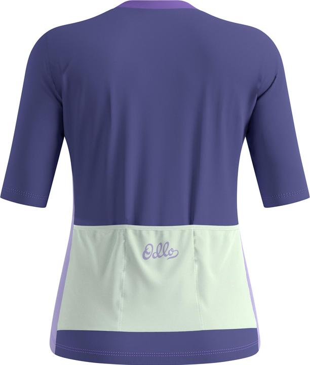 Image du produit Odlo Women's Essential Heritage Print Shirt S/S FZ (XL)