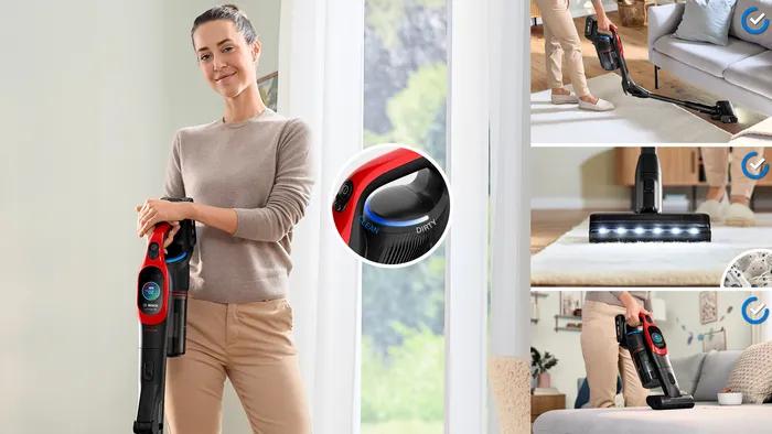 Actual product image Bosch Hausgeräte Bosch BCS1041PET - Steelstofzuiger