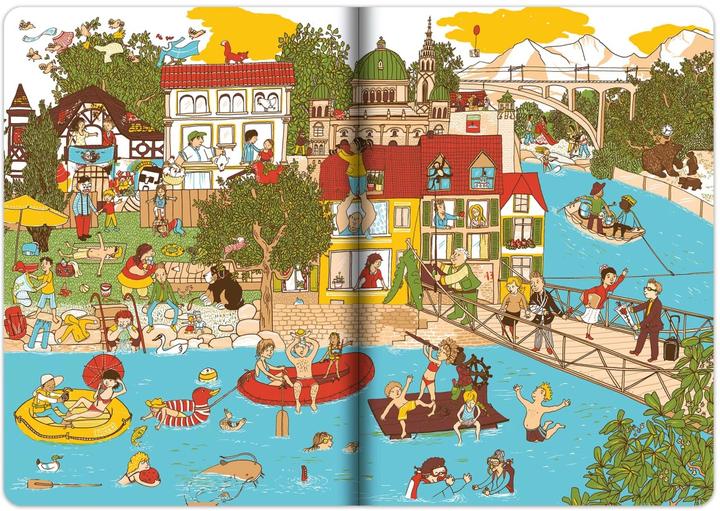 Produktbild Das Schweiz Wimmelbuch (Deutsch, Andrea Peter, 2023)