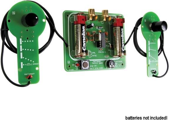 Actual product image Velleman Classic TV Tennis Game With Analog Bats (Add-on)