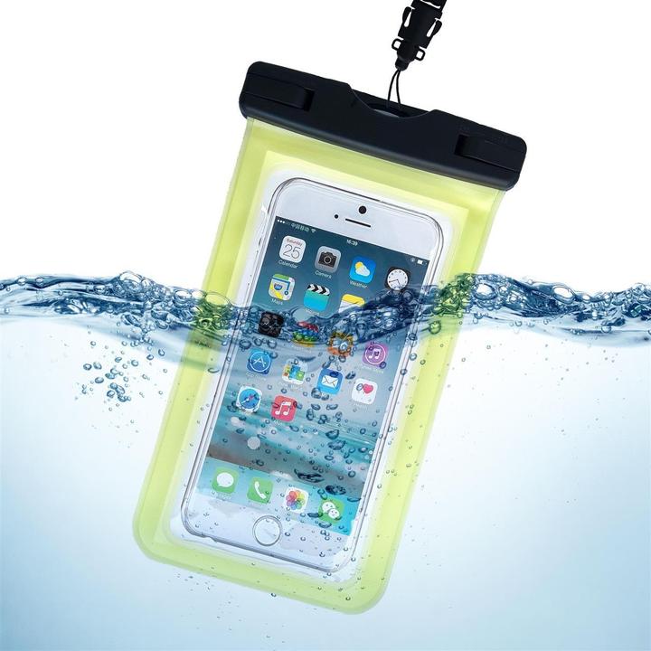 Image du produit Hurtel Etui étanche pour appareil mobile, 6.7" - Jaune (Universel)